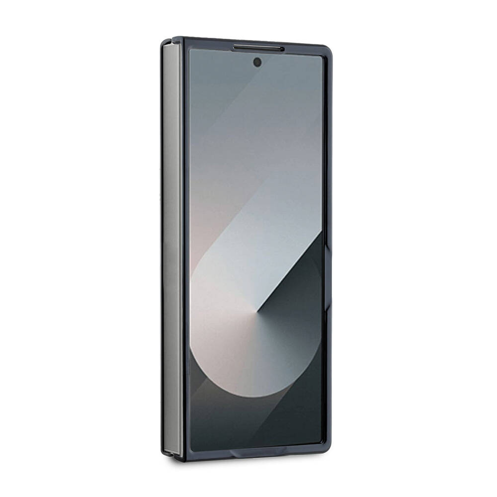 Samsung Galaxy Z Fold 6 Uyumlu Kılıf Lacoste Orjinal Lisanslı PU Pike Desenli Arka Yüzey İkonik Timsah Dokuma Logolu Kapak - 2