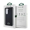 Samsung Galaxy Z Fold 6 Uyumlu Kılıf Lacoste Orjinal Lisanslı PU Pike Desenli Arka Yüzey İkonik Timsah Dokuma Logolu Kapak - 6