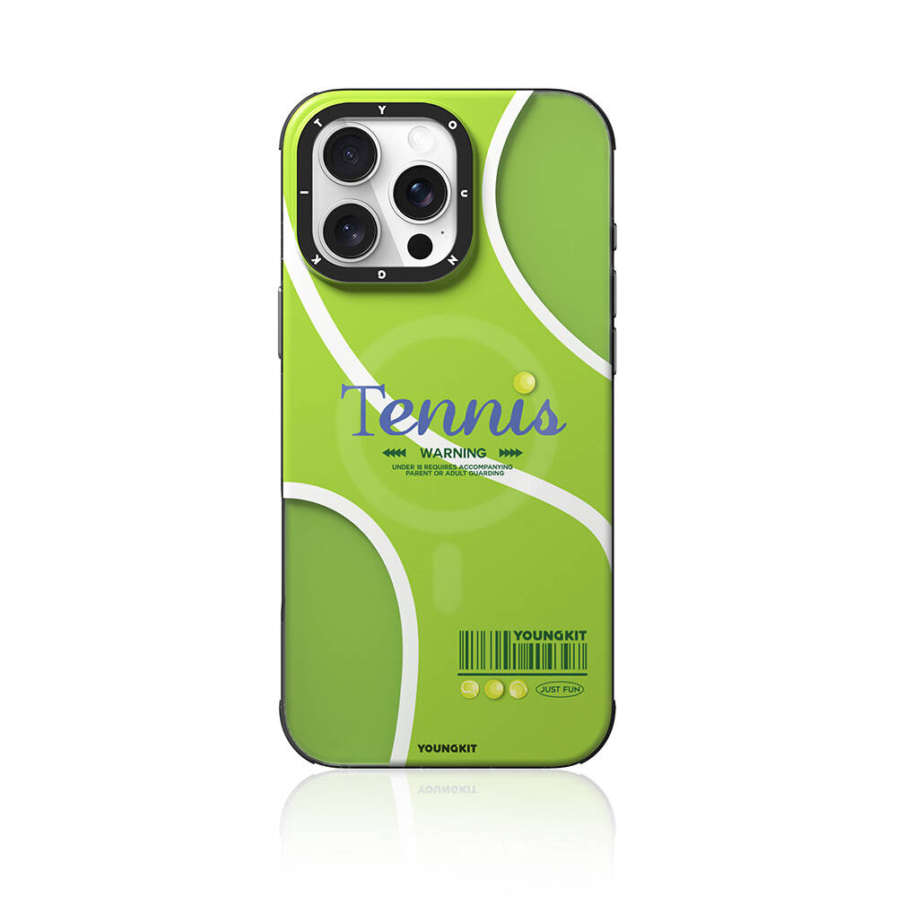 Apple iPhone 16 Pro Max Uyumlu Kılıf Magsafe Şarj Özellikli Spor Tasarımlı Youngkit Dynamic Serisi Kapak - 2