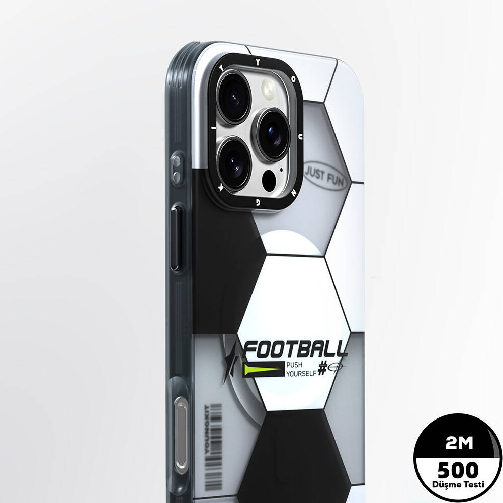 Apple iPhone 16 Pro Max Uyumlu Kılıf Magsafe Şarj Özellikli Spor Tasarımlı Youngkit Dynamic Serisi Kapak - 6