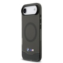 Apple iPhone 17 Air Uyumlu Kılıf BMW Orjinal Lisanslı M-safe Şarj Özellikli Metal Buton Tasarımlı Tranparan M Dizayn Kapak - 1