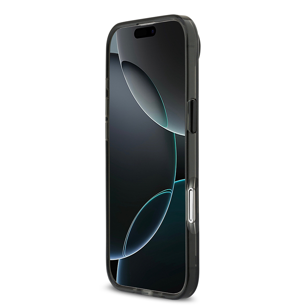 Apple iPhone 17 Air Uyumlu Kılıf BMW Orjinal Lisanslı M-safe Şarj Özellikli Metal Buton Tasarımlı Tranparan M Dizayn Kapak - 4