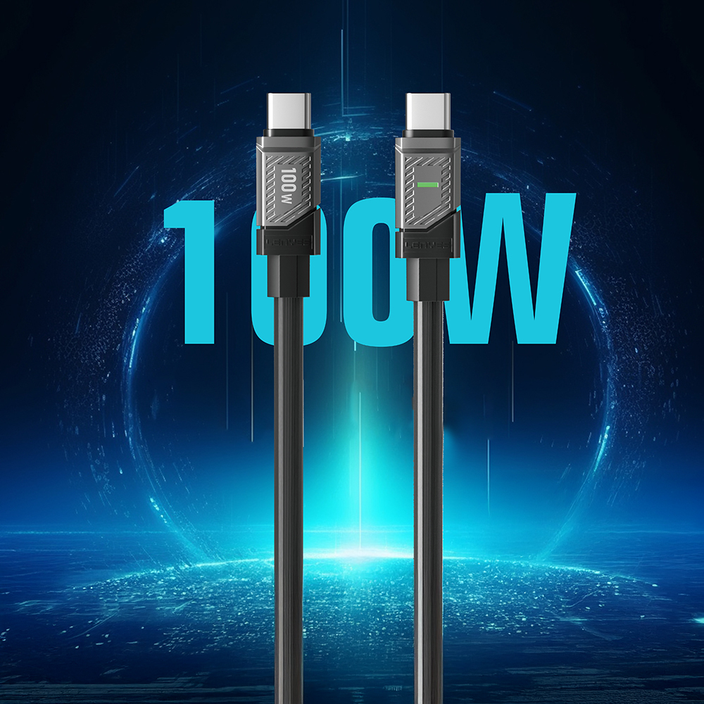 Lenyes LC506 Type-C to Type-C PD 100W Hızlı Şarj Özellikli Data ve Şarj Kablosu 1M - 2
