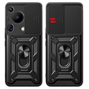 Huawei Pura 70 Ultra Uyumlu Kılıf Magnetik Standlı Kamera Korumalı Zore Sürgülü Vega Kapak - 2