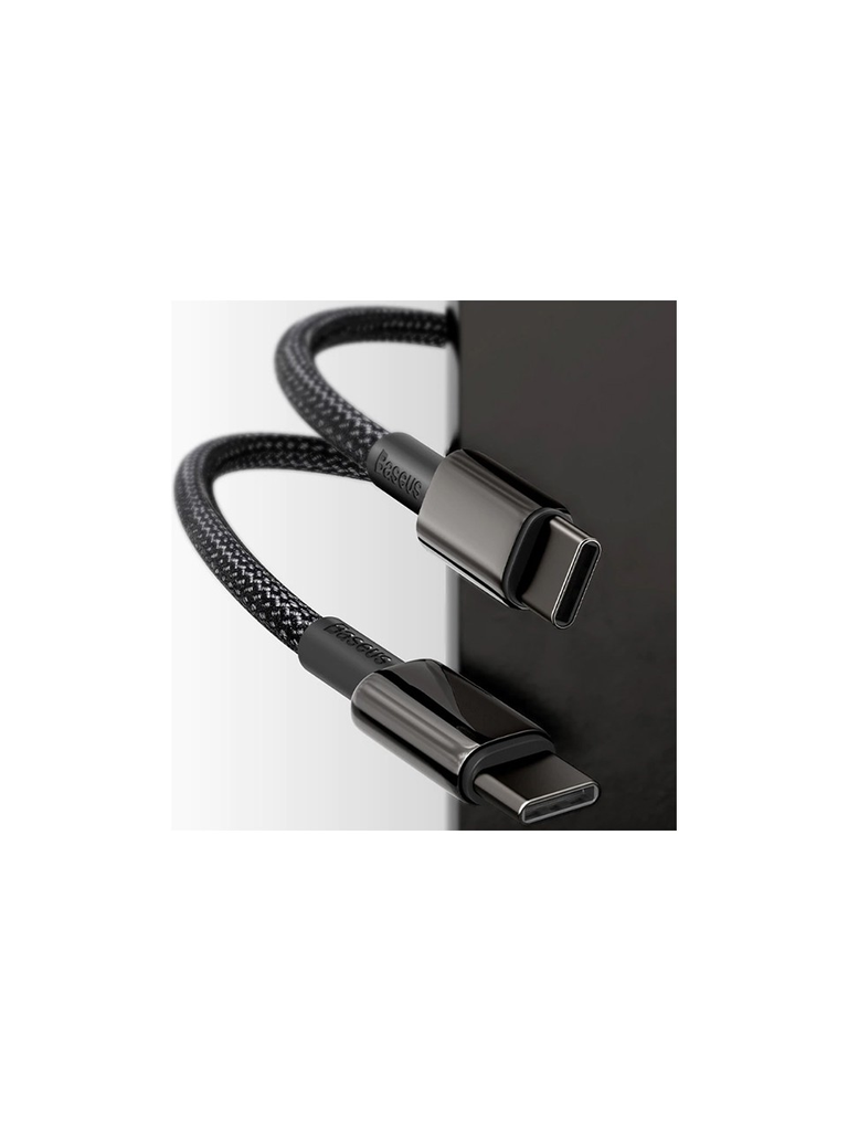 Baseus Tungsten Gold PD 100W 2 Metre USB C To USB C Şarj Data Kablosu