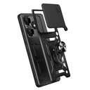 Xiaomi Poco F6 Uyumlu Kılıf Magnetik Standlı Kamera Korumalı Zore Sürgülü Vega Kapak - 1