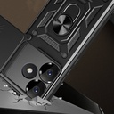 Xiaomi Poco F6 Uyumlu Kılıf Magnetik Standlı Kamera Korumalı Zore Sürgülü Vega Kapak - 2