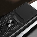 Xiaomi Poco F6 Uyumlu Kılıf Magnetik Standlı Kamera Korumalı Zore Sürgülü Vega Kapak - 6