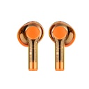 Recci REP-W50 Şeffaf Tasarım Hi-Fi Ses Kaliteli Bluetooth v.5.3 Amber Serisi Kulak İçi Kulaklık - 2