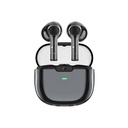 Recci REP-W50 Şeffaf Tasarım Hi-Fi Ses Kaliteli Bluetooth v.5.3 Amber Serisi Kulak İçi Kulaklık - 4