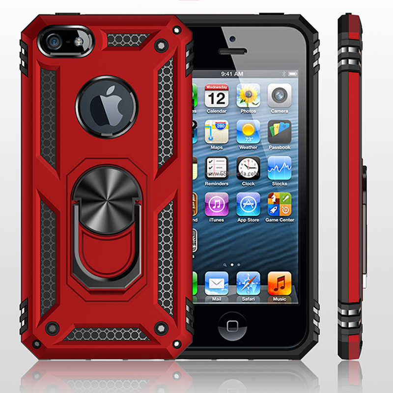 Apple iPhone 5 Uyumlu Kılıf Zore Vega Kapak - 8