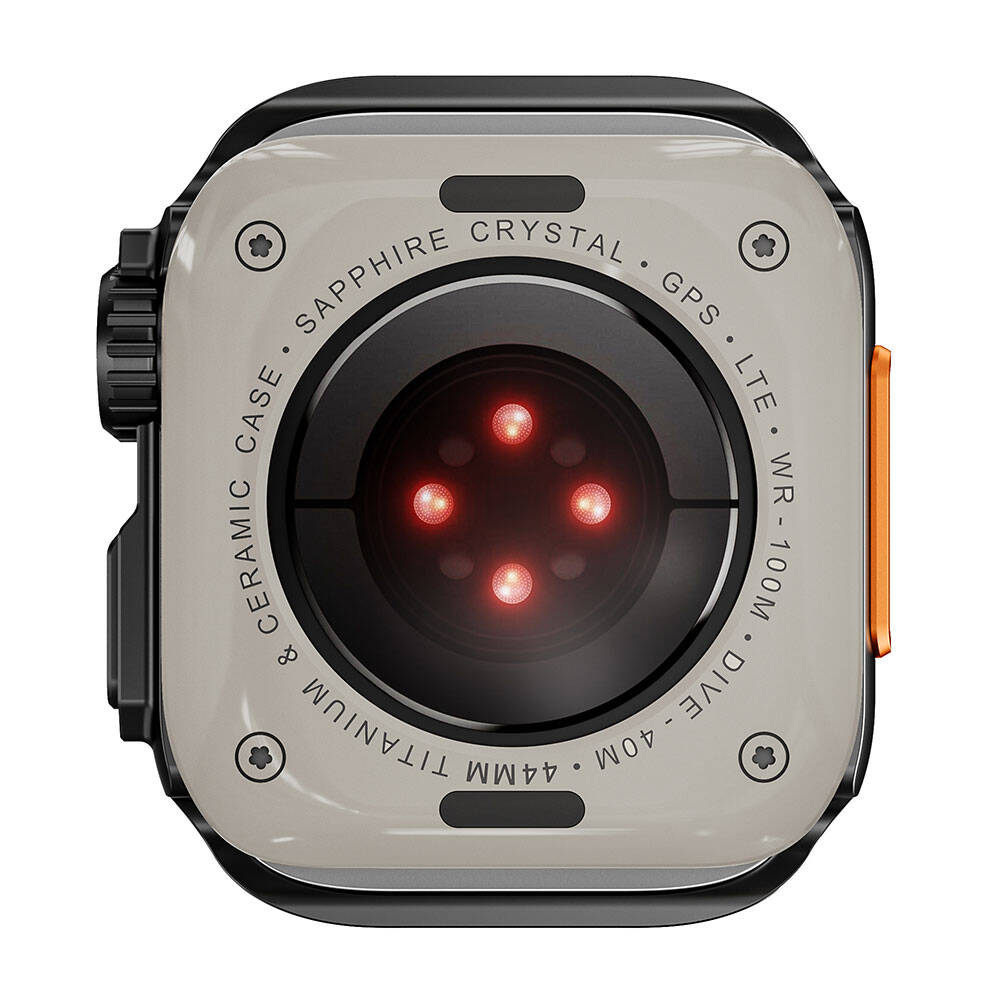 Apple Watch 7 45mm to Apple Watch Ultra 49mm Uyumlu Kasa Dönüştürücü Zore Watch Gard 33 - 5