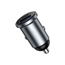 Wiwu Wi-CC030 Nano Lite Serisi Type-C + USB-A Hızlı Şarj Özellikli Akım Korumalı Araç Şarj Aleti PD ve QC3.0 35W - 4