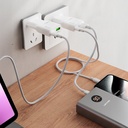 Lenyes LCH11 Serisi Type-C to Lightning GaN Teknolojili PD Hızlı Şarj Özellikli Kablolu Şarj Seti 20W - 4