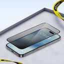 Apple iPhone 14 Pro Uyumlu Hidrofobik Ve Oleofobik Özellikli Benks Privacy Air Shield 0.4mm Ekran Koruyucu 10'lu Paket - 9