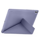 Samsung Galaxy Tab S11 Ultra Uyumlu Kılıf Zore Tri Folding Kalem Bölmeli Standlı Kılıf - 3