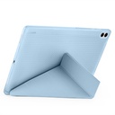 Samsung Galaxy Tab S11 Ultra Uyumlu Kılıf Zore Tri Folding Kalem Bölmeli Standlı Kılıf - 5