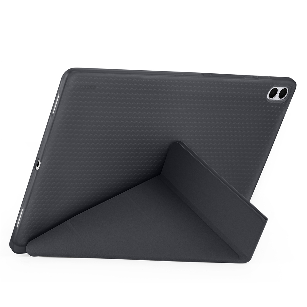 Samsung Galaxy Tab S11 Ultra Uyumlu Kılıf Zore Tri Folding Kalem Bölmeli Standlı Kılıf - 7