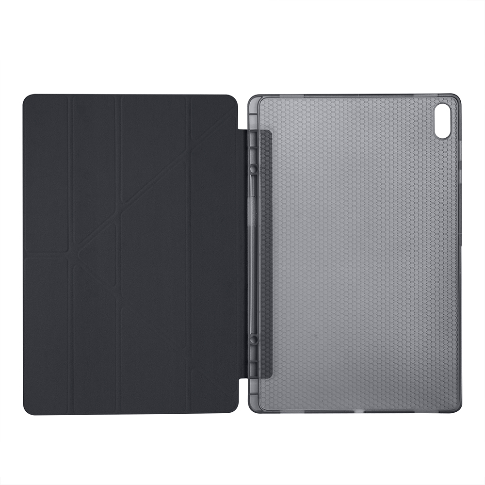 Samsung Galaxy Tab S11 Ultra Uyumlu Kılıf Zore Tri Folding Kalem Bölmeli Standlı Kılıf - 8