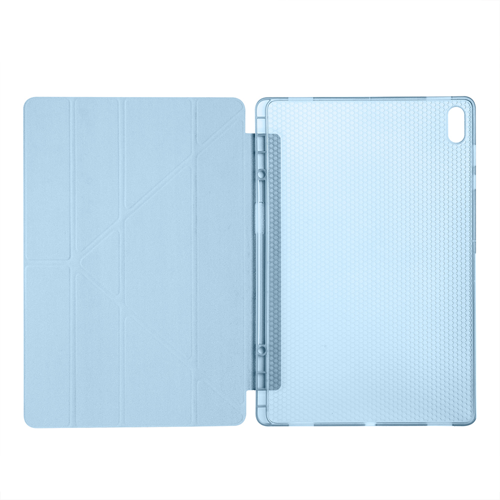 Samsung Galaxy Tab S11 Ultra Uyumlu Kılıf Zore Tri Folding Kalem Bölmeli Standlı Kılıf - 9
