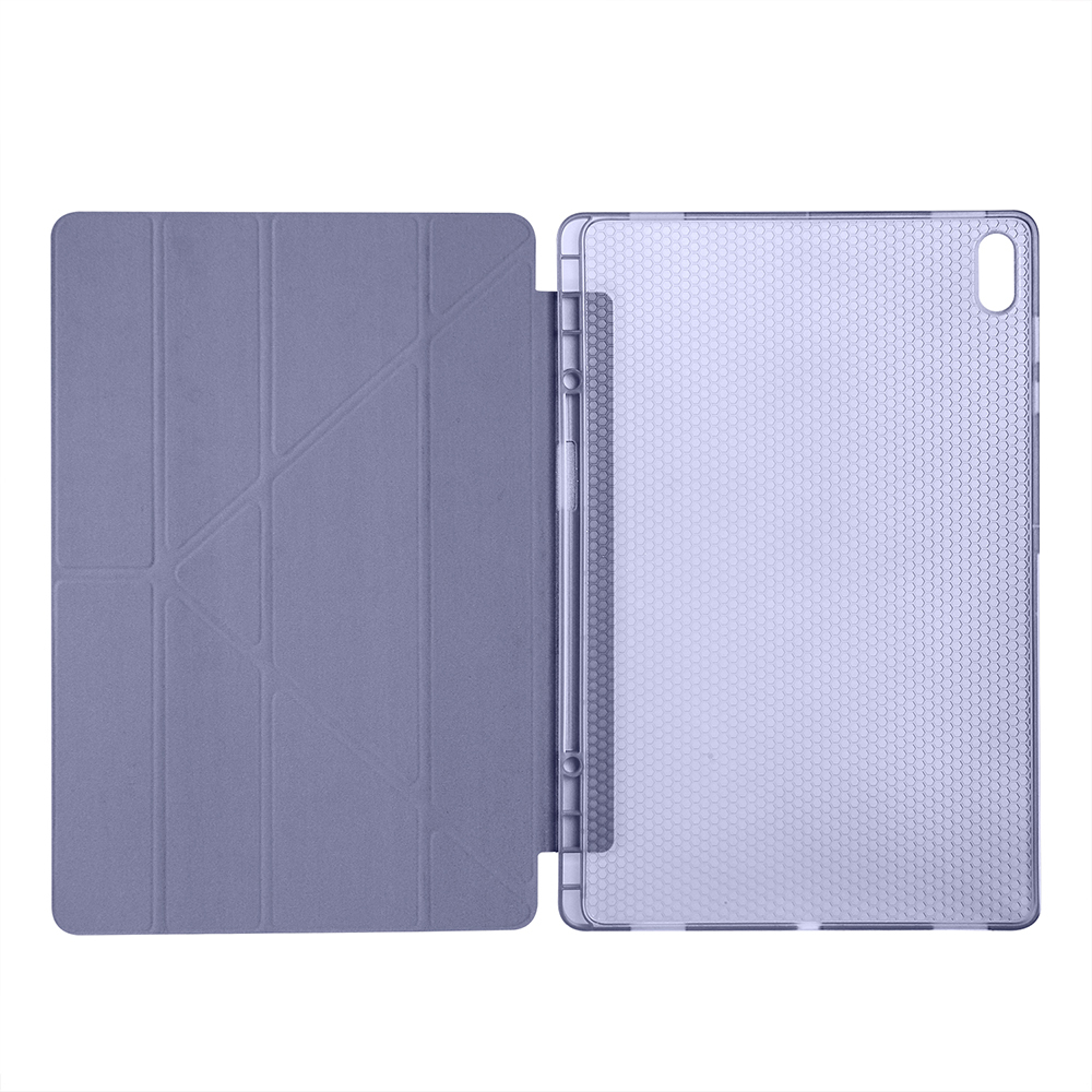 Samsung Galaxy Tab S11 Ultra Uyumlu Kılıf Zore Tri Folding Kalem Bölmeli Standlı Kılıf - 10