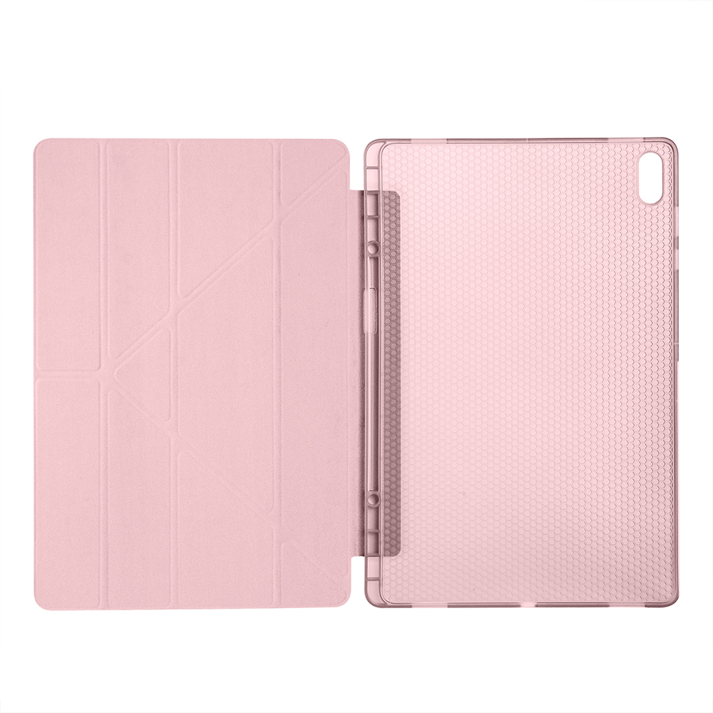Samsung Galaxy Tab S11 Ultra Uyumlu Kılıf Zore Tri Folding Kalem Bölmeli Standlı Kılıf - 12