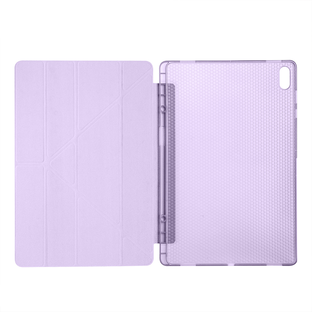 Samsung Galaxy Tab S11 Ultra Uyumlu Kılıf Zore Tri Folding Kalem Bölmeli Standlı Kılıf - 13