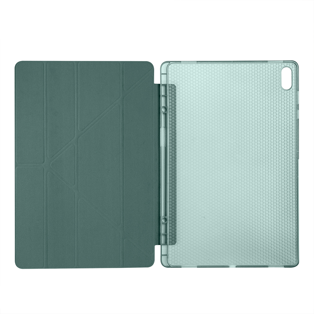 Samsung Galaxy Tab S11 Ultra Uyumlu Kılıf Zore Tri Folding Kalem Bölmeli Standlı Kılıf - 14
