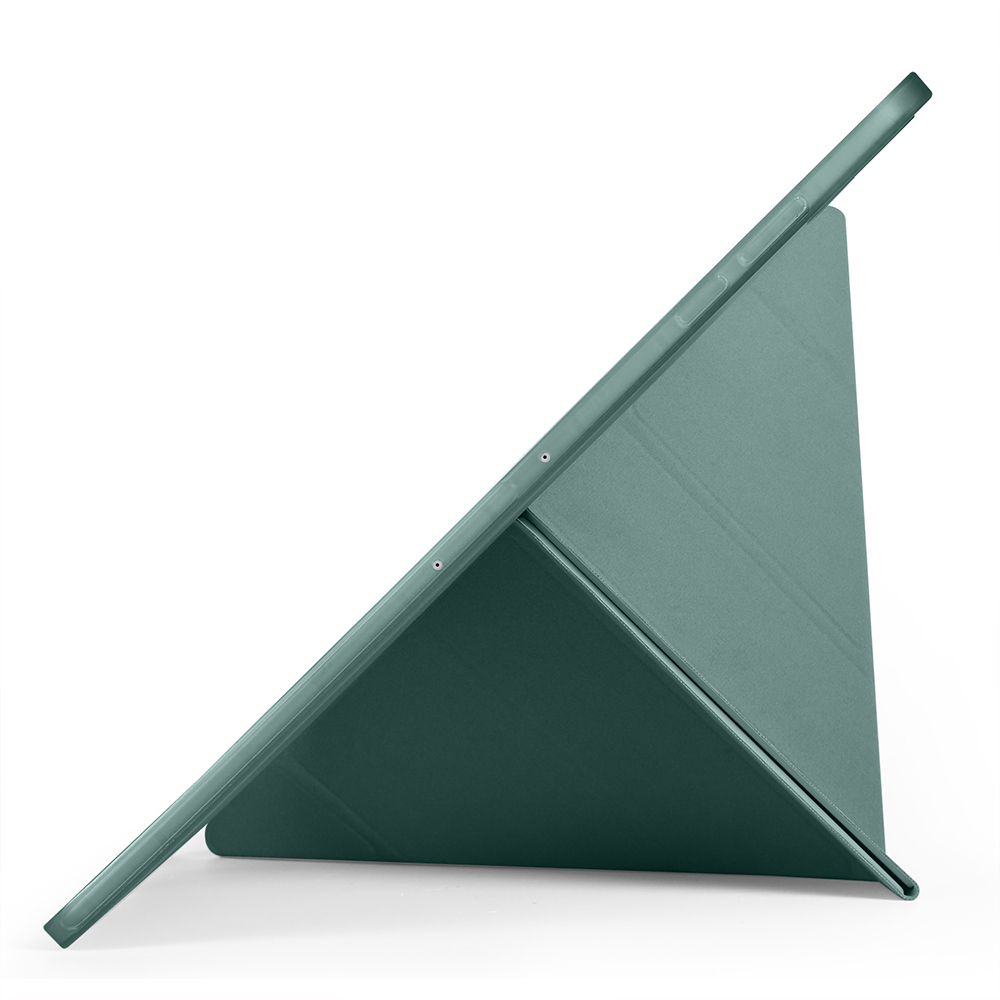 Samsung Galaxy Tab S11 Ultra Uyumlu Kılıf Zore Tri Folding Kalem Bölmeli Standlı Kılıf - 18