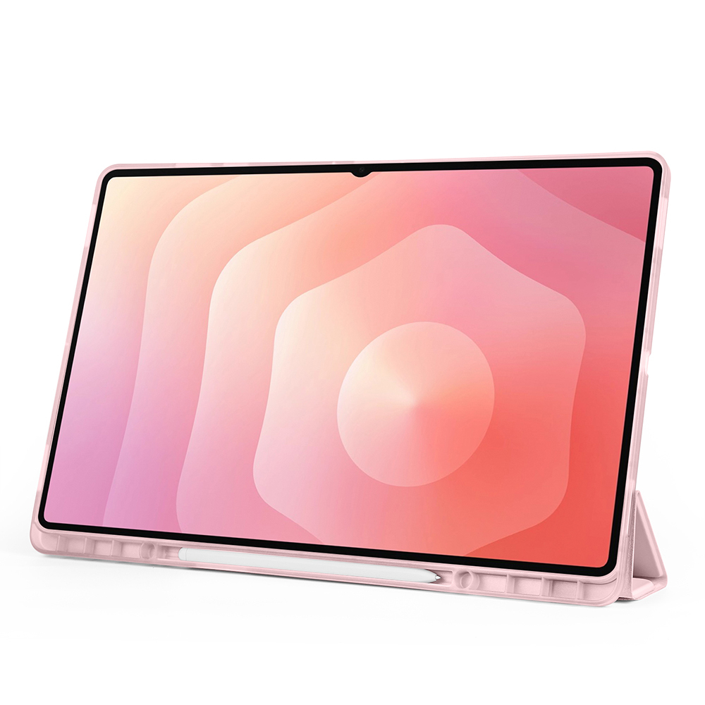 Samsung Galaxy Tab S11 Ultra Uyumlu Kılıf Zore Tri Folding Kalem Bölmeli Standlı Kılıf - 35