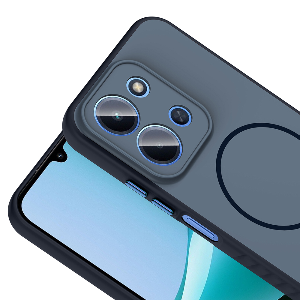 Xiaomi Redmi 15C Uyumlu Kılıf M-safe Şarj Özellikli Zore Tea Kapak - 5