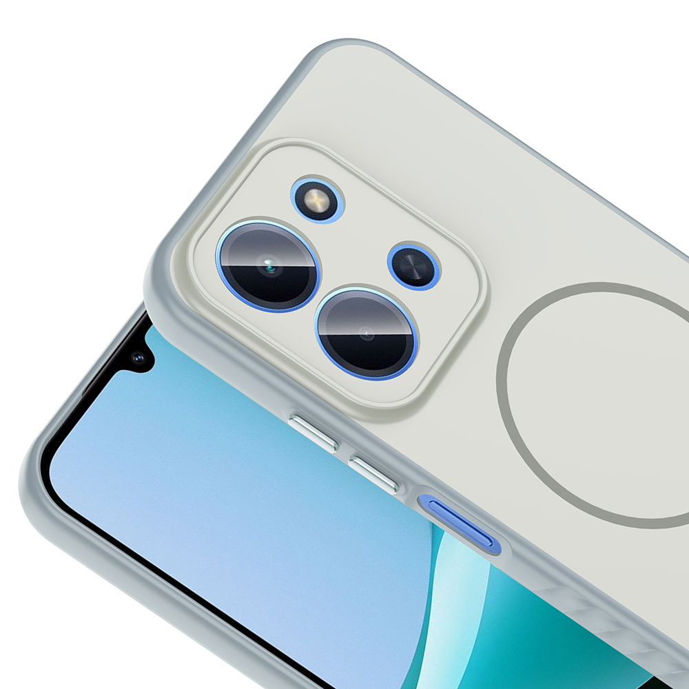 Xiaomi Redmi 15C Uyumlu Kılıf M-safe Şarj Özellikli Zore Tea Kapak - 6