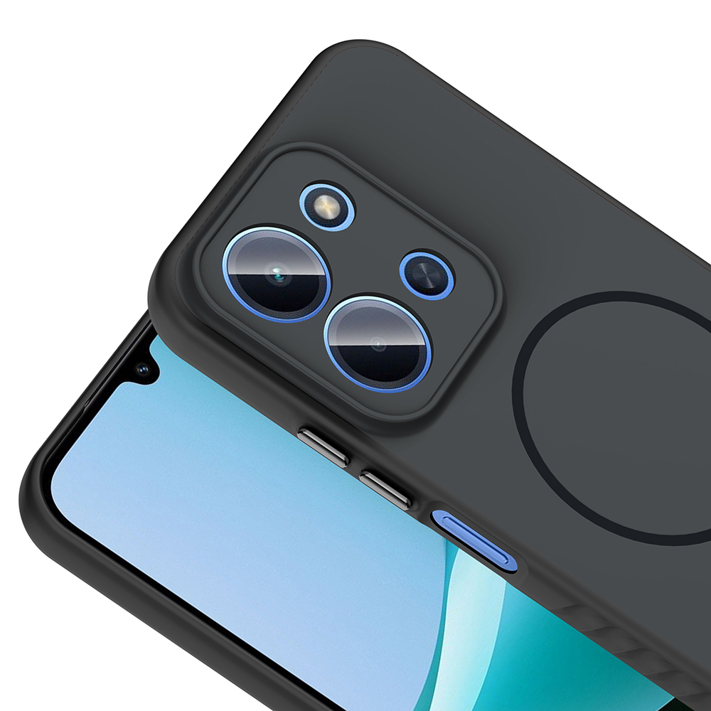 Xiaomi Redmi 15C Uyumlu Kılıf M-safe Şarj Özellikli Zore Tea Kapak - 7