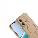 Xiaomi Redmi 15C Uyumlu Kılıf M-safe Şarj Özellikli Zore Tea Kapak - 8