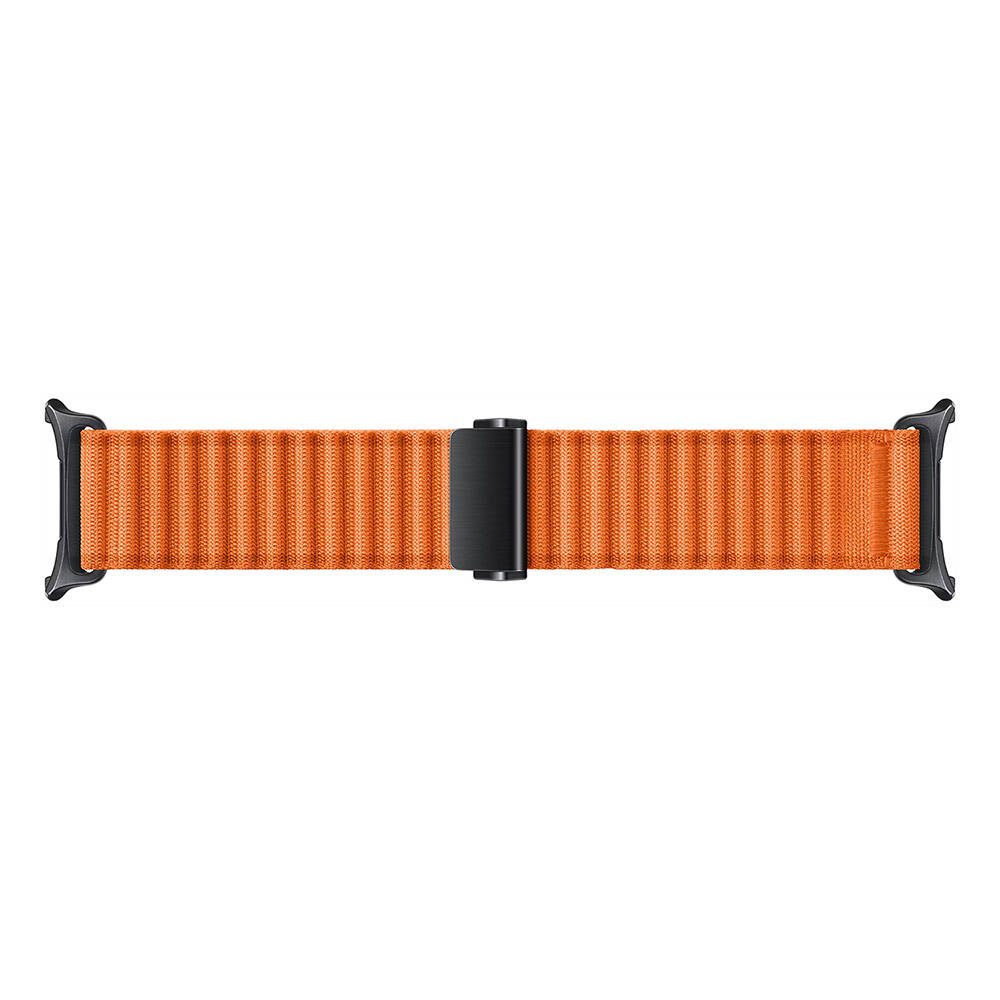 ​​Samsung Galaxy Watch Ultra 47mm Uyumlu Zore KRD-120 Naylon Kumaş Hasır Örgülü Kordon - 10
