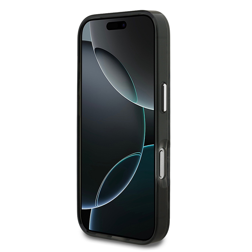 Apple iPhone 17 Pro Uyumlu Kılıf Karl Lagerfeld Orjinal Lisanslı IML Baskılı KL Heads Kapak - 4