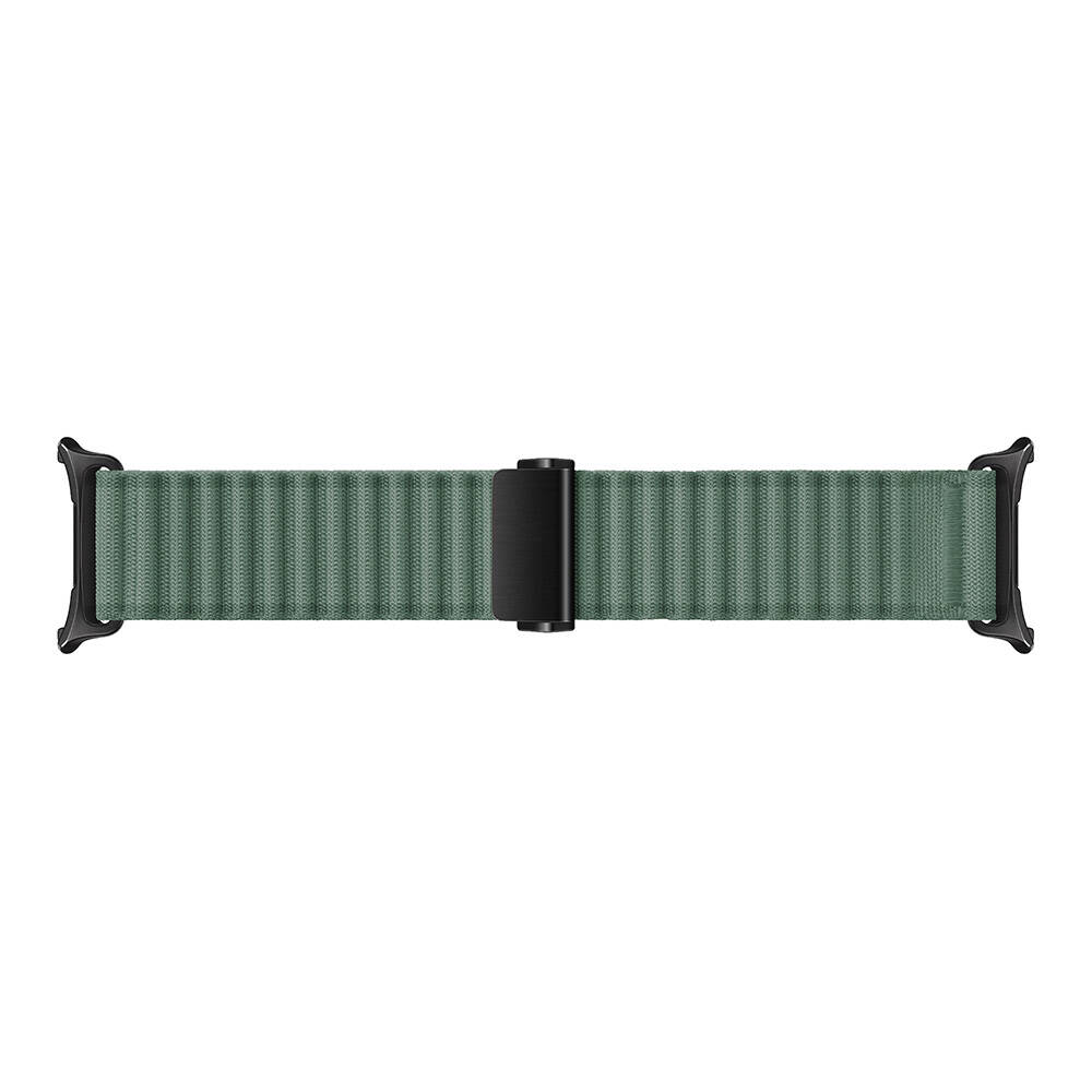 ​​Samsung Galaxy Watch Ultra 47mm Uyumlu Zore KRD-120 Naylon Kumaş Hasır Örgülü Kordon - 12