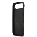 Apple iPhone 17 Air Uyumlu Kılıf DKNY Orjinal Lisanslı M-safe Şarj Özellikli 3D Yazılı Grid Pattern Kapak - 6