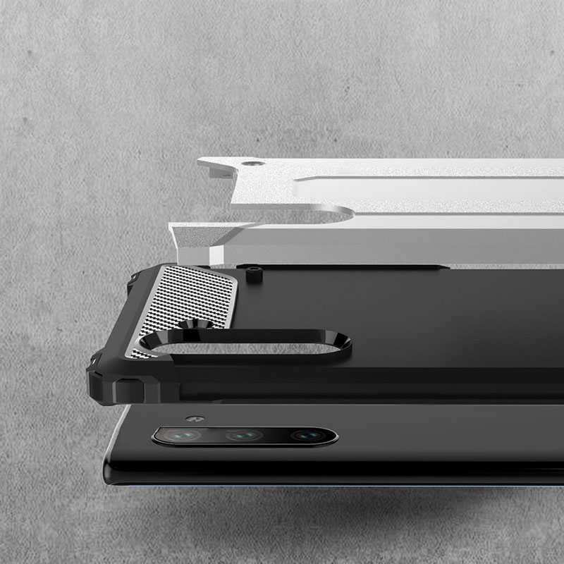 Samsung Galaxy Note 10 Uyumlu Kılıf Zore Crash Silikon Kapak - 3