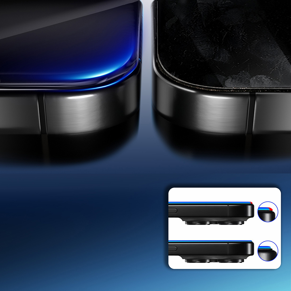 Apple iPhone 14 Pro Max Uyumlu Mohseven Safir Coating HD Temperli Cam Ekran Koruyucu - 10