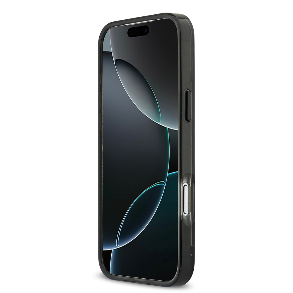 Apple iPhone 17 Pro Max Uyumlu Kılıf BMW Orjinal Lisanslı M-safe Şarj Özellikli Metal Buton Tasarımlı Tranparan M Dizayn Kapak - 4