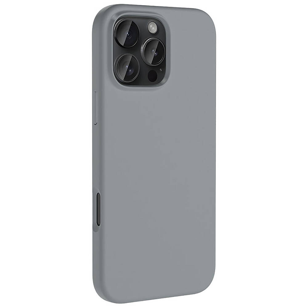 Apple iPhone 16 Pro Uyumlu Kılıf Magsafe Şarj Özellikli Sıvı Teknolojili Silinebilir Sert Zore Kivi Kapak - 9