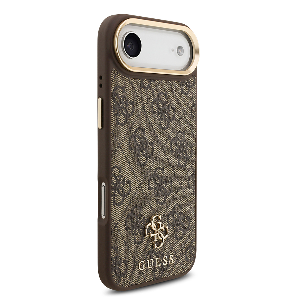 Apple iPhone 17 Air Uyumlu Guess Orjinal Lisanslı 4G ve Yazı Logolu Kılıf + Ekran Koruyucu + Lens Koruyucu 3in1 Aksesuar Seti - 13