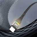 Lenyes LC520 USB-A to Type-C 6A Örgü Tasarımlı Hızlı Şarj Özellikli Data ve Şarj Kablosu 66W 1M - 3
