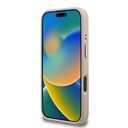 Apple iPhone 16 Pro Uyumlu Kılıf Guess Orjinal Lisanslı PU Deri 4G Desenli Metal Büyük 4G ve Yazı Logolu Kamera Standlı Kapak - 25