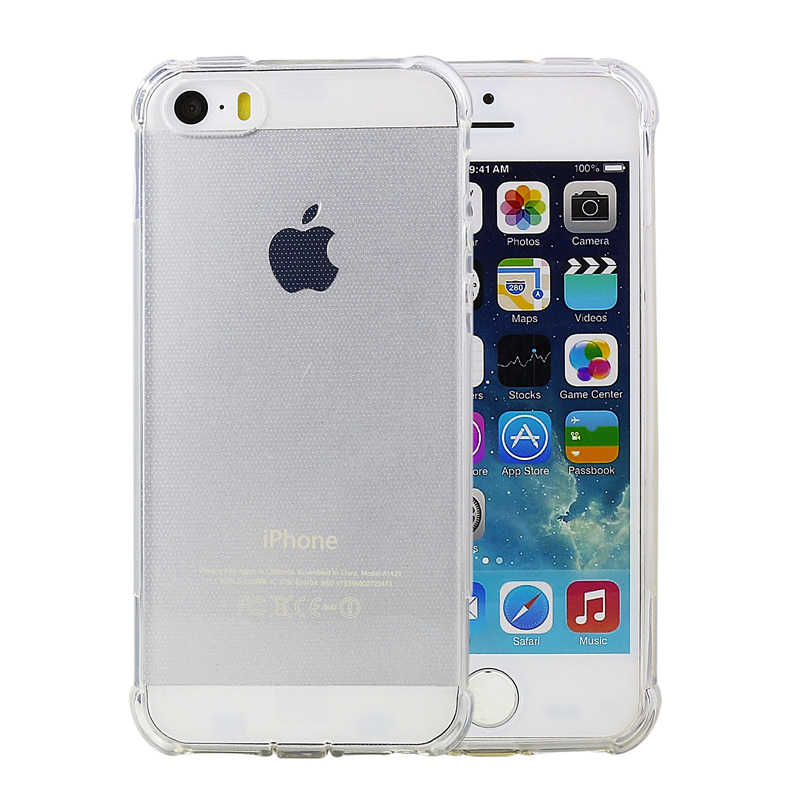 Apple iPhone 5 Uyumlu Kılıf Zore Nitro Anti Shock Silikon - 1