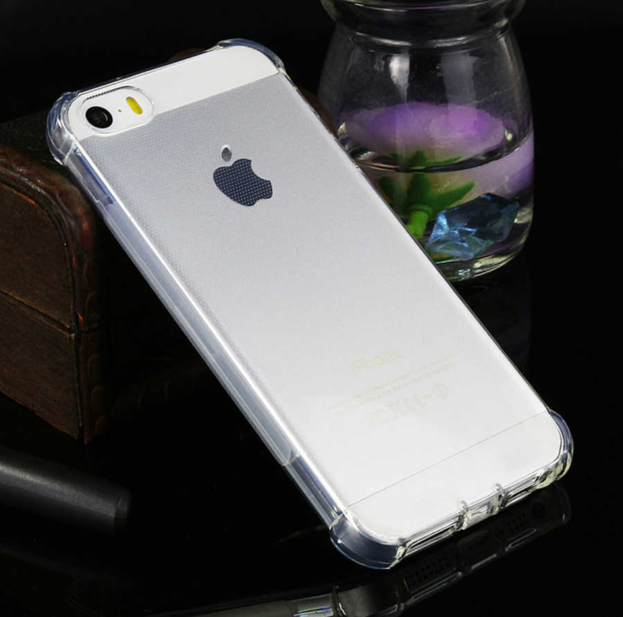 Apple iPhone 5 Uyumlu Kılıf Zore Nitro Anti Shock Silikon - 3