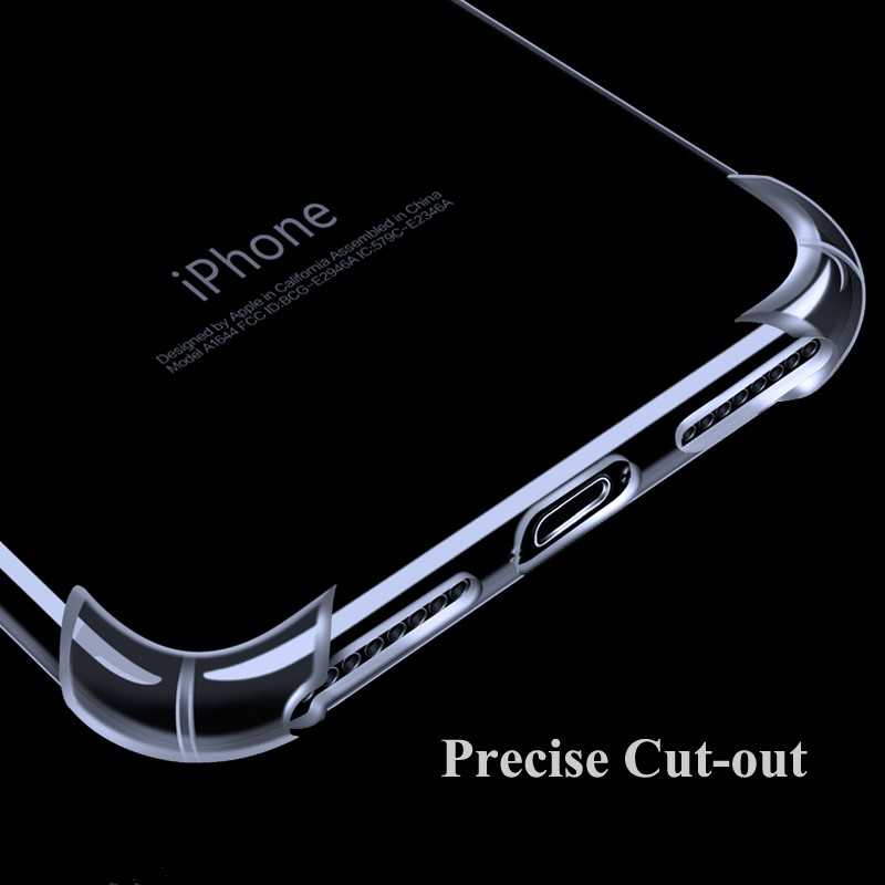 Apple iPhone 8 Plus Uyumlu Kılıf Zore Nitro Anti Shock Silikon - 2