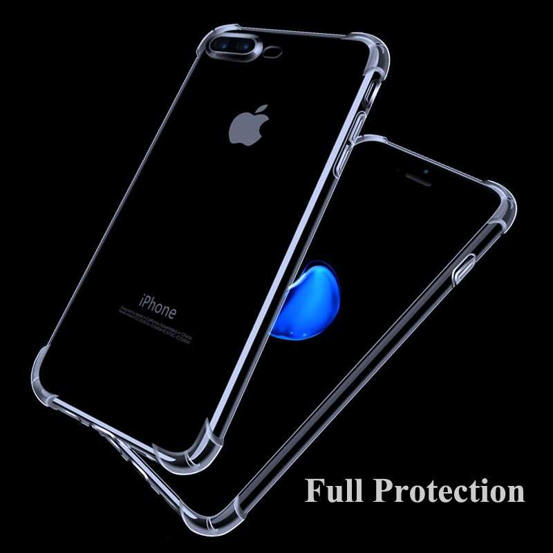 Apple iPhone 8 Plus Uyumlu Kılıf Zore Nitro Anti Shock Silikon - 4