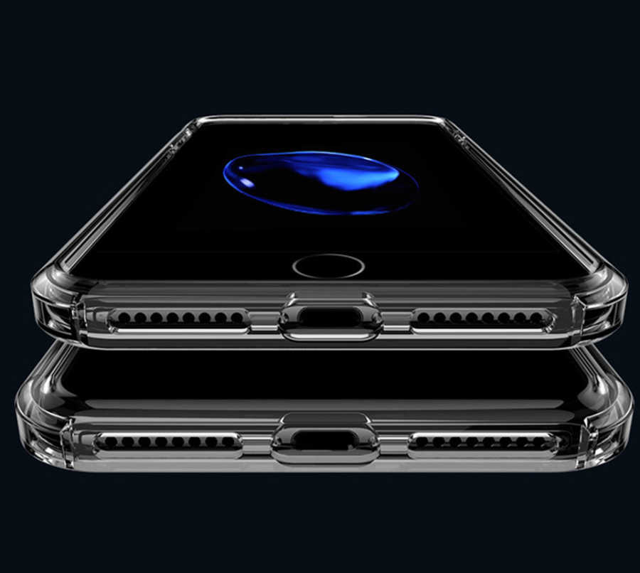 Apple iPhone 8 Plus Uyumlu Kılıf Zore Nitro Anti Shock Silikon - 6